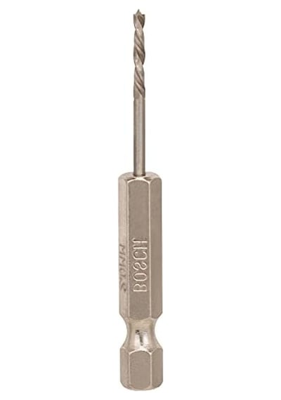 Ahşap Matkap Ucu, Gri Renk, 2 Mm Çapında, 62 Mm Uzunluk