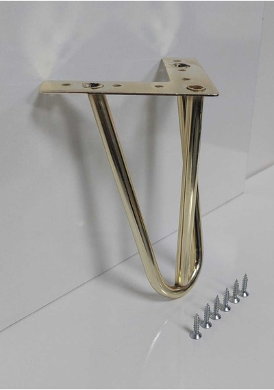 Mil Model 20 Cm Gold Metal Mobilya Ayağı Metalik