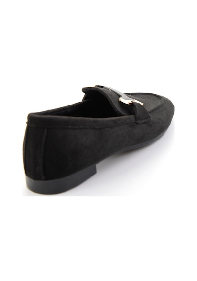 Bambi Siyah Kadın Loafer Ayakkabı K01688012272 Siyah