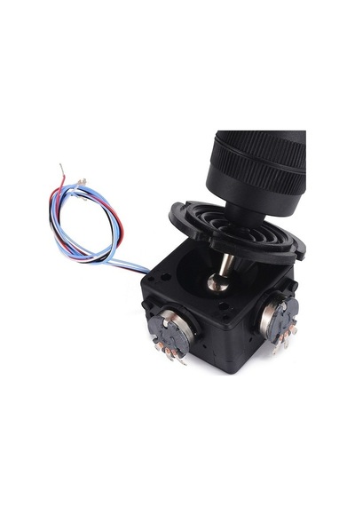 RETTI JH-D400B-M4 4 Eksenli Joystick Düğme Kontrolü 10K 4D Kapalı Salıncak Potansiyometre