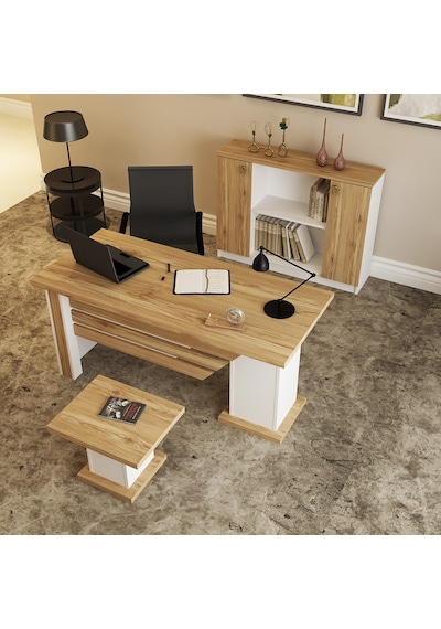 KALENDER DEKOR OPHİRA-1-2-4 OFİS BÜRO MASASI TAKIMI OPH02