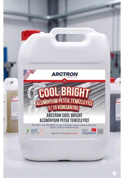 Arctron Cool Brıght 1/10 Konsantre Alüminyum Petek Temizleyici - 5 Kg