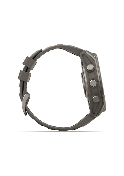Garmin Fenix 9 51 MM Silikon Kayışlı Titanyum Çakıl Akıllı Saat (Distribütör Garantili)