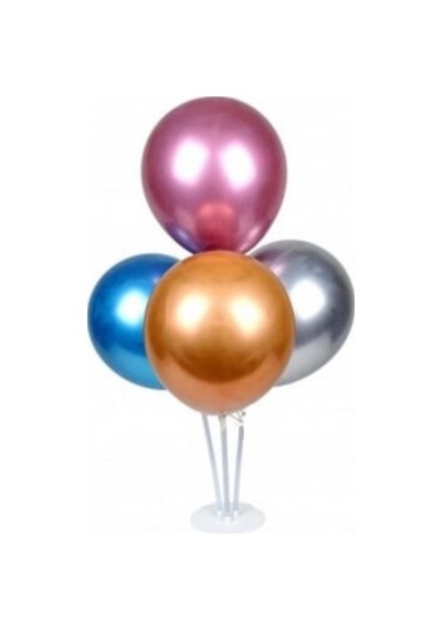 Balon Standı 4lü Mini Renkli