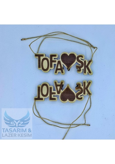 Pleksi Tofaşk Ayna Süsü