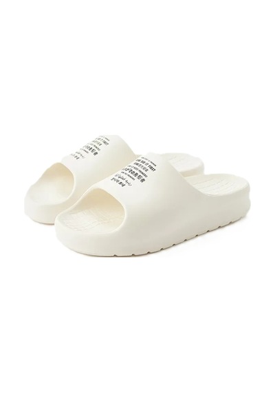 Lacoste Serve Slide 2.0 Unisex Terlik Krem Bej