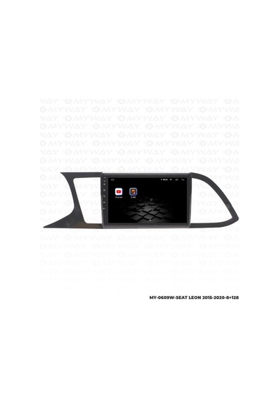 Myway Seat Leon Android Multimedya Carplay Navigasyon Ekran - 8gb Ram+128 Gb Hdd - Myway