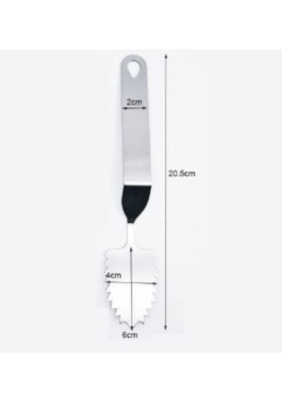 Çikolata Modelleme Spatulası Seti 4 Parça Renksiz