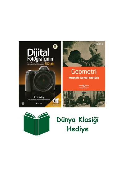 Dijital Fotoğrafçının El Kitabı - Cilt 1 + Geometri + Dünya Klasiği Hediye