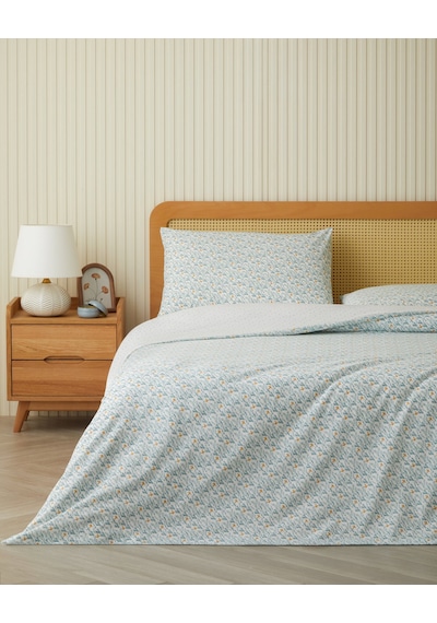English Home Pure Wings Kolay Ütülenir Çift Kişilik Nevresim Seti 200x220 Cm Hardal-yeşil
