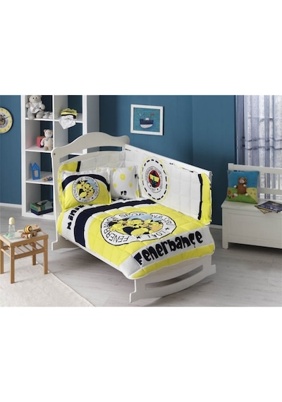 Taç Lisanslı Bebek Uyku Seti Fb Fenerbahçe Minik Kanarya
