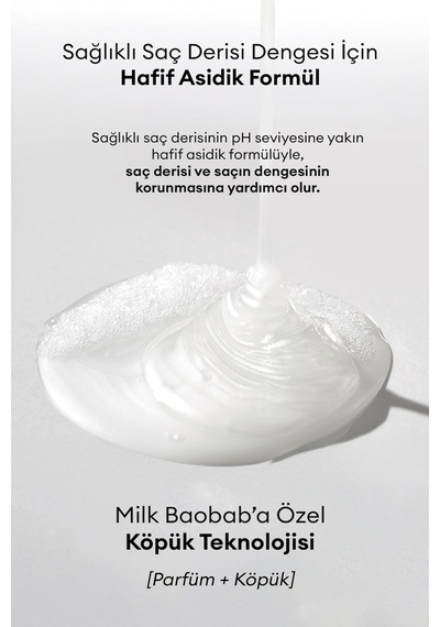 Yıpranmış Saçları Onaran Yoğun Nemlendirici Şampuan Mılk Baobab Original Shampoo Lavender Garden