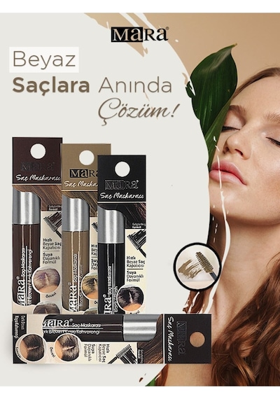 Mara Saç Maskarası Siyah