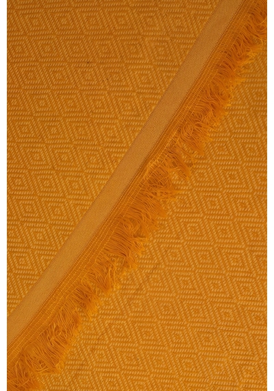 Sarı Good Night Çift Kişilik Pike & Yatak Örtüsü 200x220 Cm