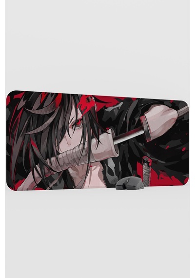 Dororo Anime V4 - 90x40 Xxl Gaming Kauçuk Kaymaz Taban Mouse Pad Fare Altlığı