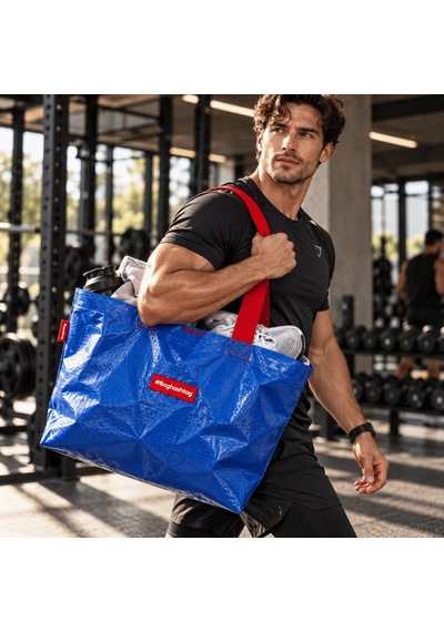Baghashtag Poly Maxi Mavi Çanta