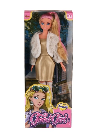 Ceketli Çizmeli Renkli Saçlı Bebek 29 Cm - Vardem Oyuncak