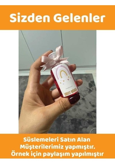 50 Adet 50 Ml Boş Plastik Şişe Om61 Şeffaf Kapak