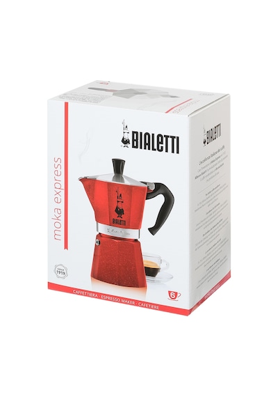 Bialetti Moka Express Kırmızı 6 Cup