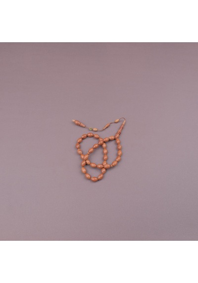 Pembe Fildişi Ağacı Pink Ivory Usta İşi İmzalı Beyzi Kesim 8x12mm