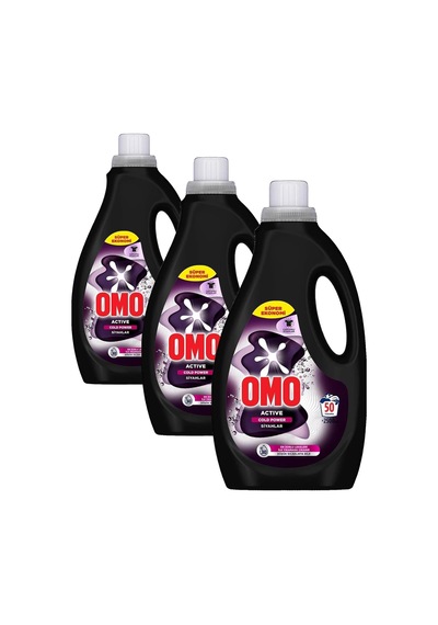 Cold Power Siyahlar İçin Sıvı Deterjan 2500 Ml 3 Paketi