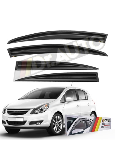 Opel Corsa D 2007-2014 Cam Rüzgarlığı 4'lü
