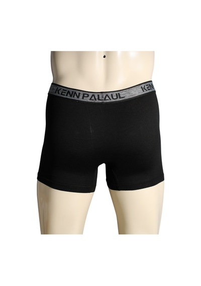 Kenn Paul 10'lu Erkek Siyah Pamuk Boxer Yumuşak Kumaş Rahat Boxer Çok Renkli