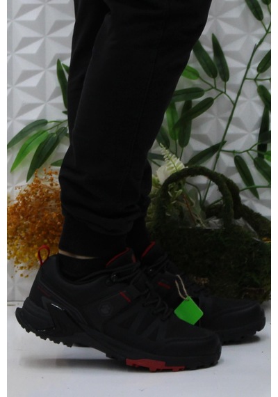 Lumberjack Star Siyah Kırmızı Rahat Waterproof Outdoor Ayakkabı 001