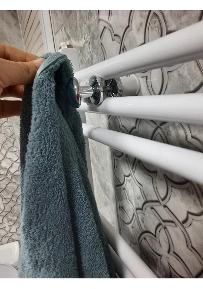 Havlupan Radyatör Askısı, Banyo Askısı, Bornoz Askısı, Kolay Kurulum, Havlu Kıyafet Askısı, Ban Krom