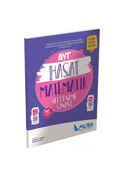 2022 AYT Mutlak Başarı Matematik Hasat 5'li Deneme Sınavı -  Muba Yayınları