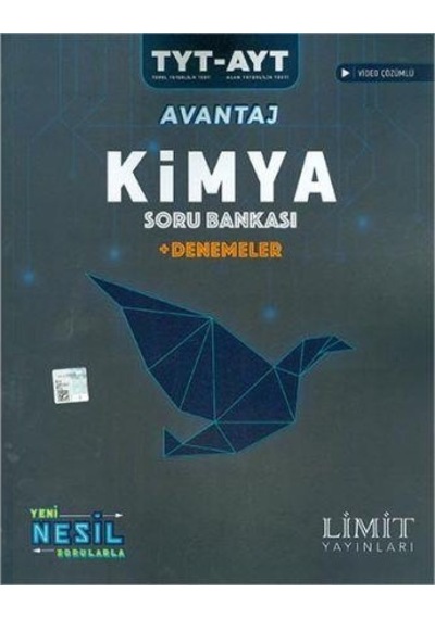 Tyt Ayt Kimya Avantaj Soru Bankası - Limit Yayınları