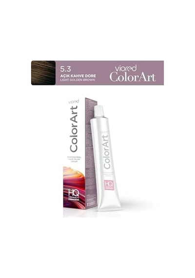 Profesyonel Tüp Saç Boyası 60 Ml 5.3 Açık Kahve Dore