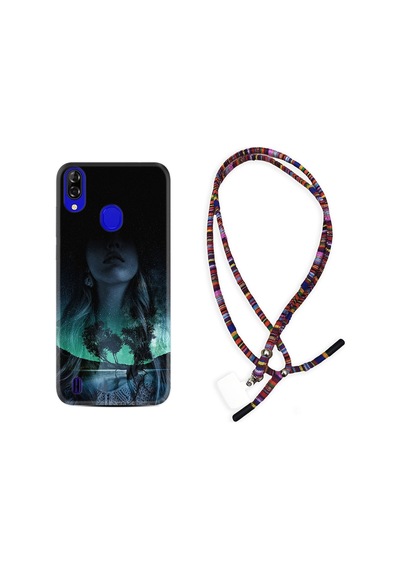 Reeder P13 Blue Plus Kılıf Rasta Boyun Askılı Lost Girl 1809