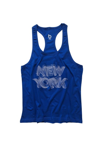 Bluu Newyorkstr Fitness Gym Tank Top Sporcu Atleti (528806812)