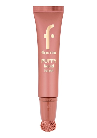 Flormar Puffy Liquid Nemlendirici Etkili & Parlak Bitişli Sünger Aplikatörlü Likit Allık 004 Wish