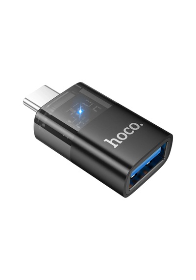 Hoco. Ua36b Tak Çalıştır Type-c To Usb 3.0 Dönüştürücü - Siyah