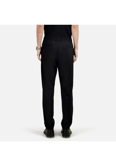 The Kooples Erkek Siyah Yün Karışımlı Pantolon