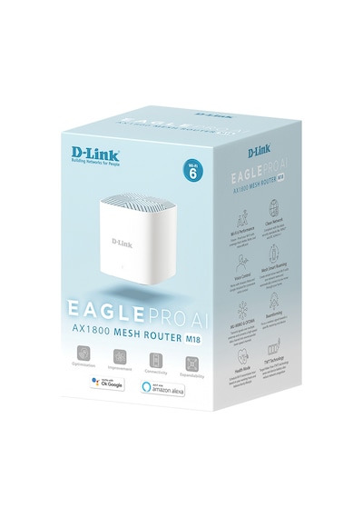 D-link M18 Ax3000 Wi-fi 6 Dual Band Mesh Router 3'lü Paket