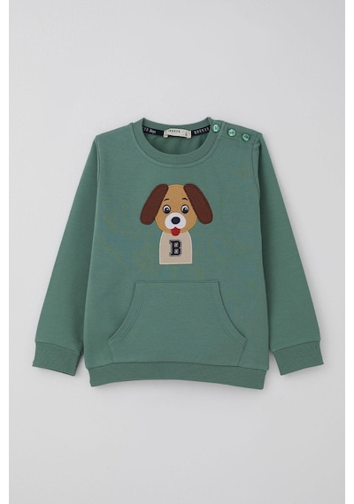 Breeze Erkek Bebek Eşofman Takımı Sevimli Köpekçik Nakışlı Kanguru Cepli 9 Ay-3 Yaş, Petrol Yeşili Petrol Yeşili Breeze Erkek Bebek Eşofman Takımı Sevimli Köpekçik Nakışlı Kanguru Cepli 9 Ay-3 Yaş, Petrol Yeşili Petrol Yeşili