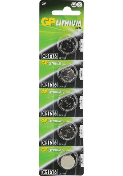 AYT Ticaret HT-101 GP CR1616 3V LİTYUM PİL 5Lİ PAKET