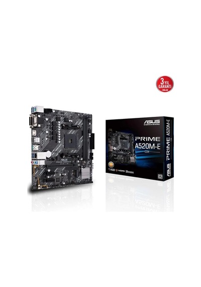 Asus Prıme A520m-e Csm Ddr4 Hdmı-dp Pcıe 4.0 Am4 Matx Kurumsal Anakart