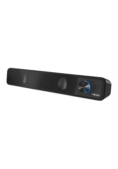 Mikado Serisi Md-69s Siyah 3wx2 Led Işıklı Multimedia Soundbar Speaker Bluetooth Desteği Yoktur Ürün Uzunlugu