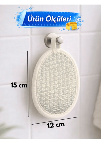 Beylini Sisal Yüz Eldiven Lifi Peeling Cilt Temizleme Banyo Duş Kesesi