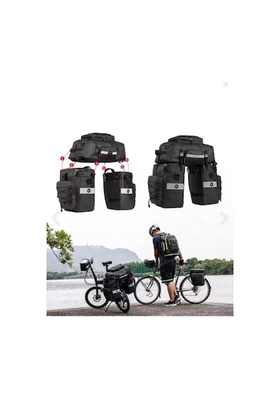 75 Litre 3 In 1 Çok Amaçlı Bisiklet Tur Heybesi, Sırt Çantası Xbyc 889
