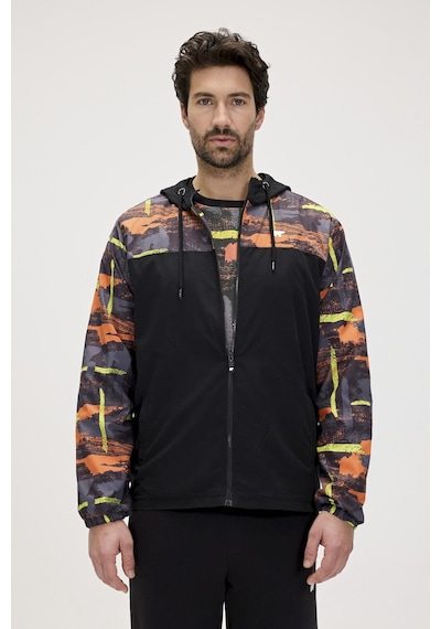 Bad Bear Doyle Windbreaker Erkek Rüzgarlık Sweatshirt Siyah 001