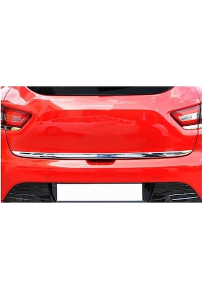 Renault Clio 4 Hb Krom Bagaj Alt Çıtası 2012 - 2018 Krom Bagaj