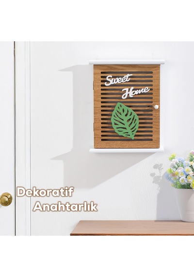 Porsima 2069 Duvara Montajlı Dekoratif Anahtarlık Dolabı 21x25,5c
