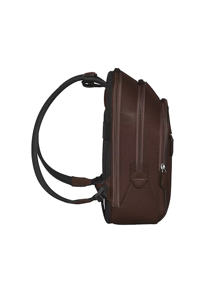 Montblanc Sartorial Deri 3 Bölmeli Orta Boy Sırt Çantası 222929 Kahverengi