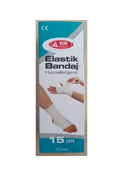 Ds Sağlık Hipoalerjenik Elastik Bandaj 15x120cm