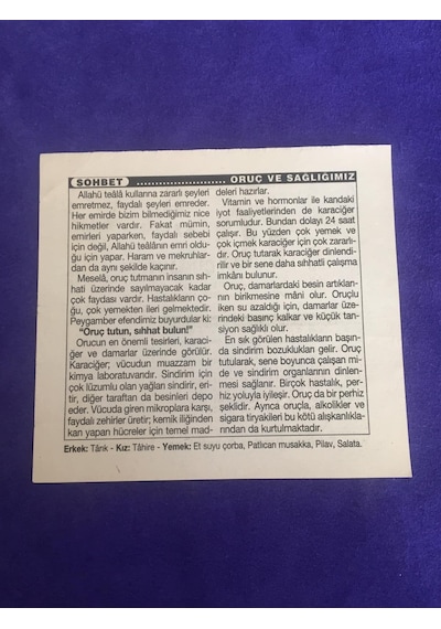 9 Kasım 2001 Takvim Yaprağı - Nostalji Koleksiyonluk Takvim Yaprağı B